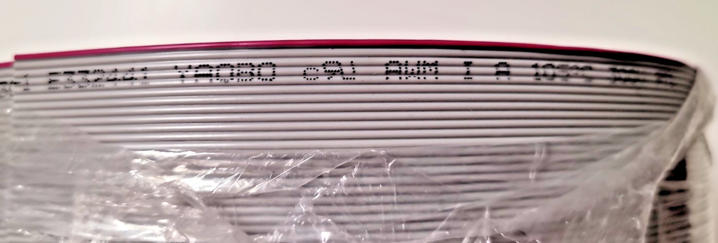 YAOBO 2651 AWM RIBBON CABLE 50 PIN 100ft, 26awg