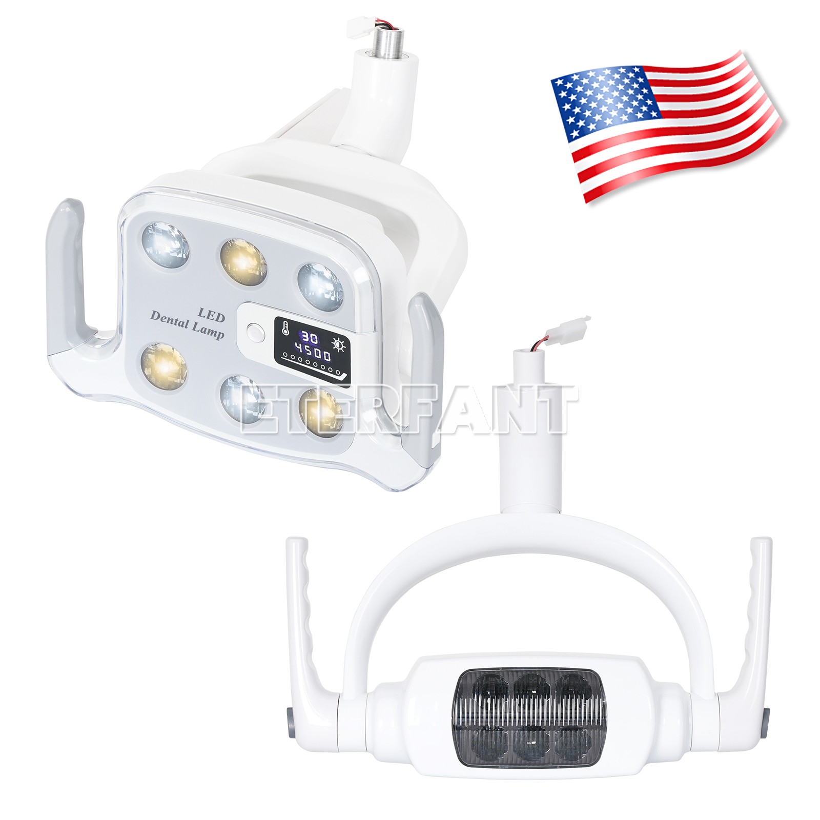 ETERFANT Dental LED Oral Surgical Lamp Induction Light Exam Operating Lamp US