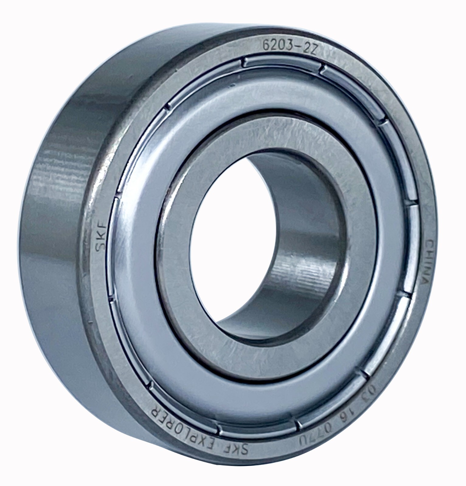 2PACK SKF Brand 6203-2Z 6203ZZ 17X40X12MM Double Metal Seal Bearings