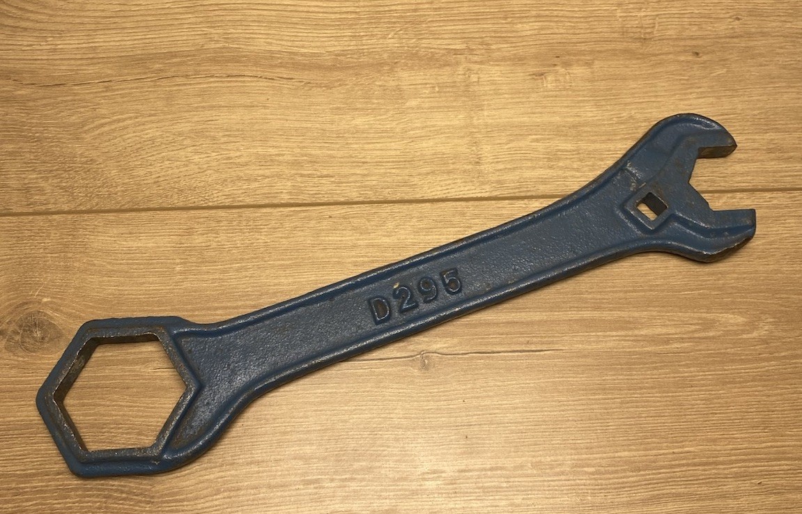 Vintage Dunham-Bush D295 Trap Cover Union Nut Service Wrench HVAC Steam Tool 1/2