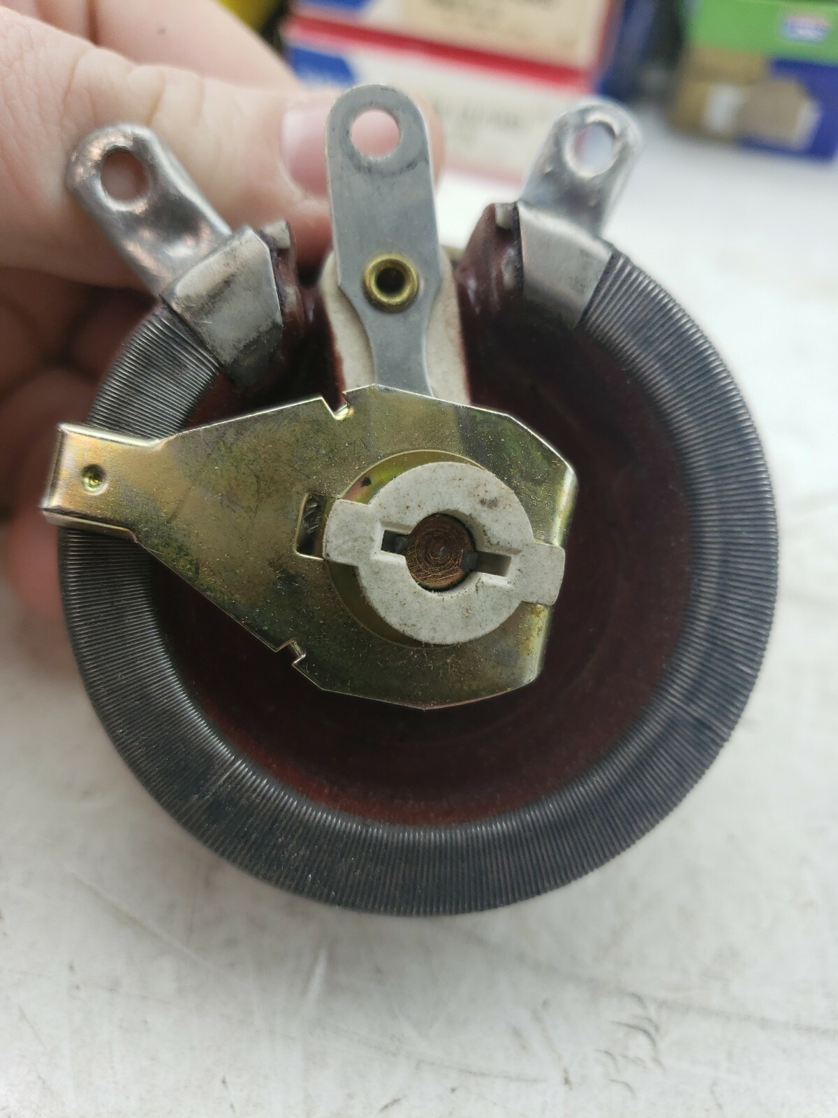 1pc, OHMITE 65953 1K0, .49A, 1000Ω Ceramic Rheostat (4B5)