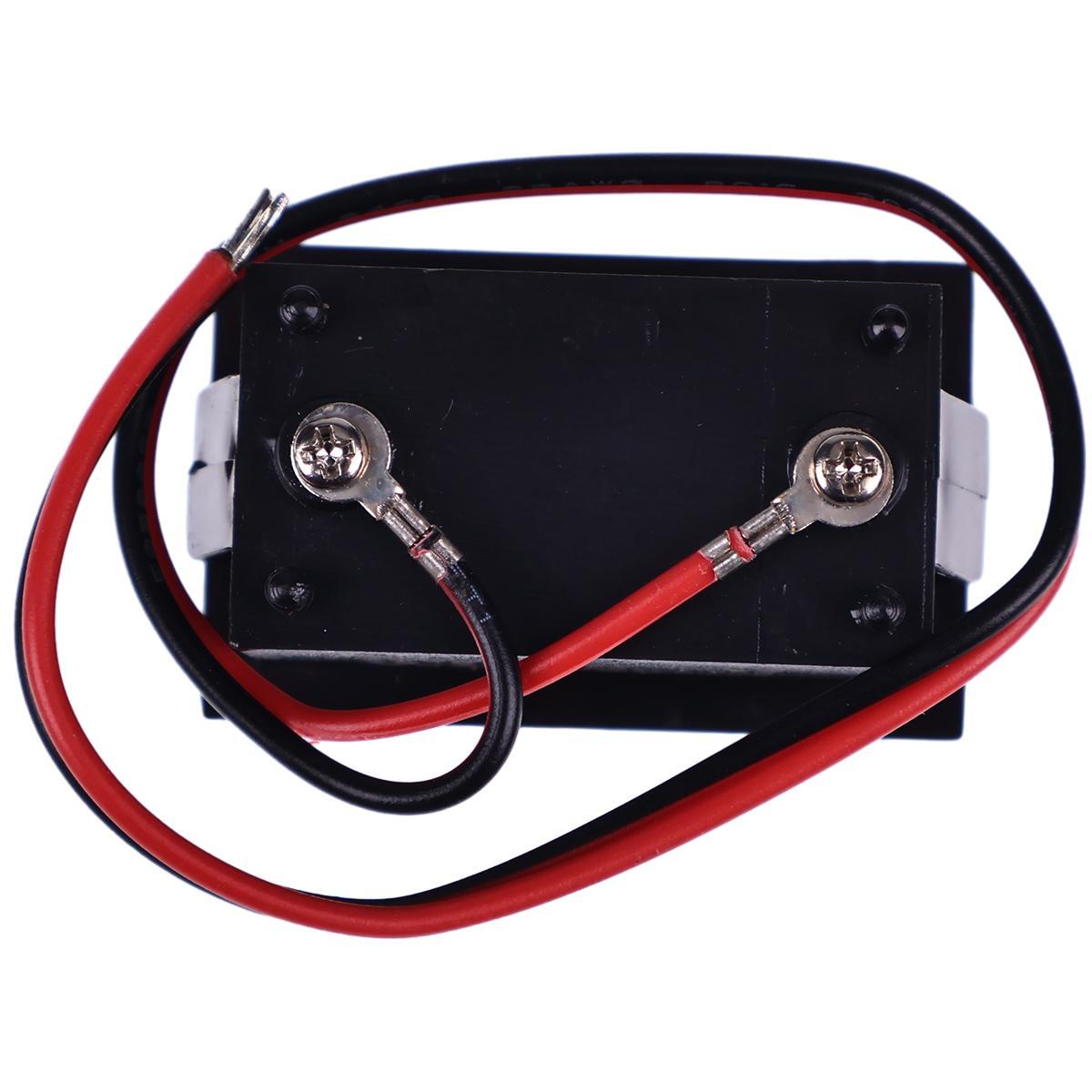 12V 2.5-30V DC Auto Gauge Digital Voltmeter LED Waterproof Monitor Battery Meter