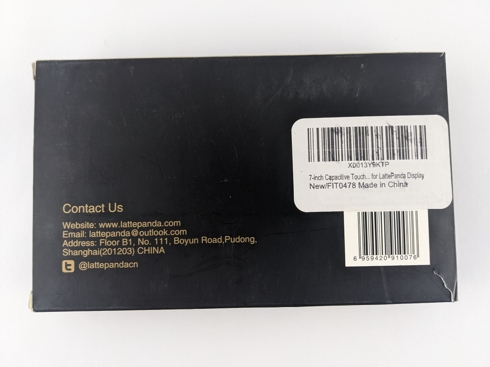 LattePanda 7″ Capacitive Touch Panel Overlay for LattePanda v1 FIT0478 – Unused