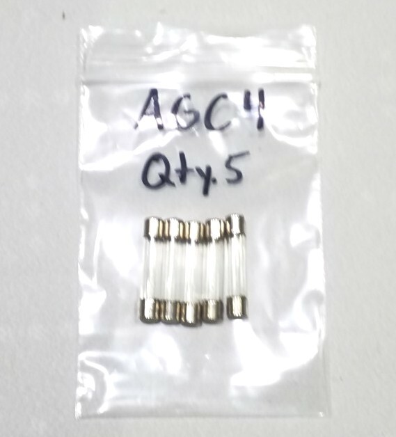 AGC4 Automotive Buss Fuses – Free Returns – Free Shipping – 5 Pk.