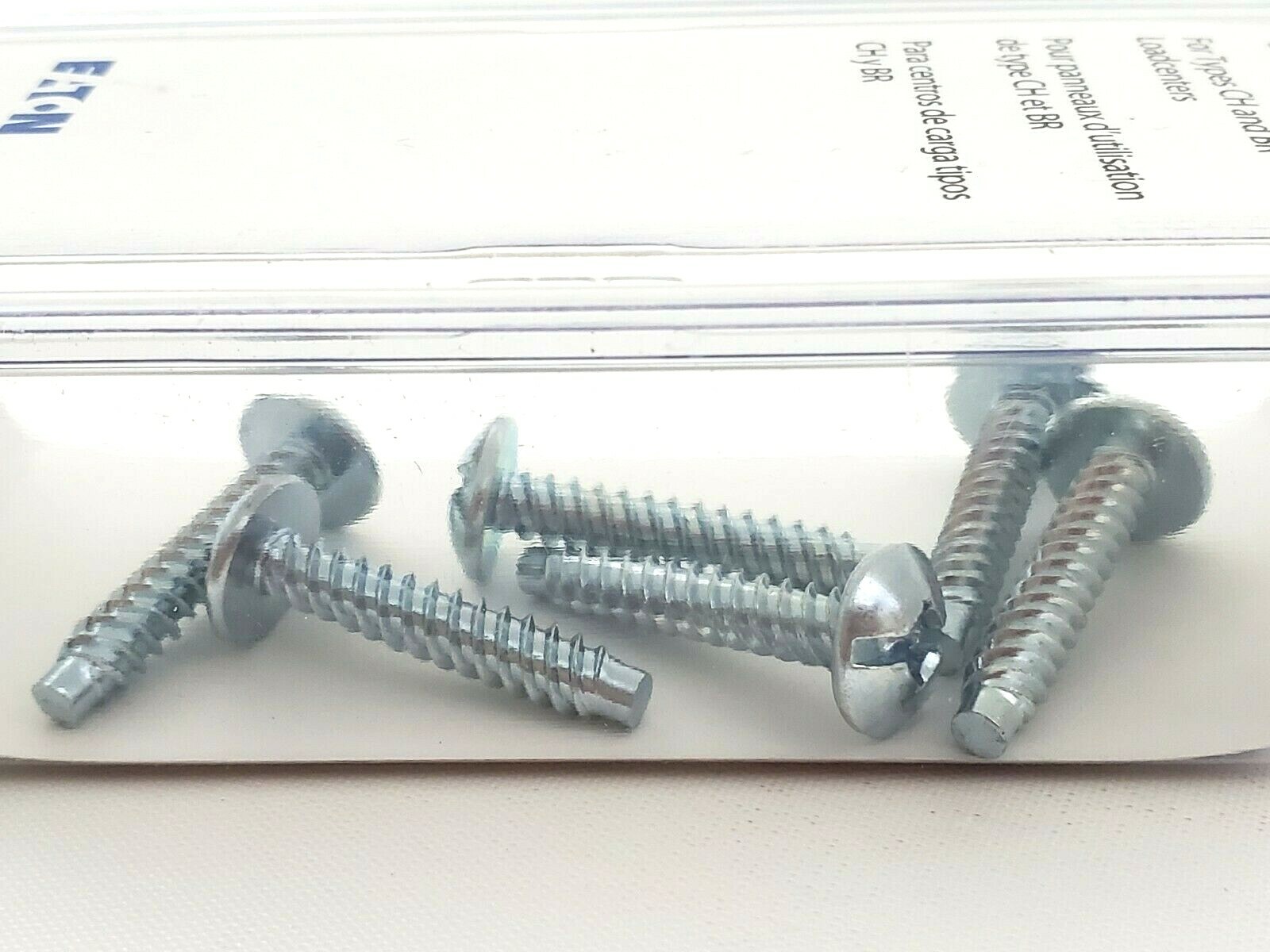 Lot of 10 Eaton LCCSCS Packs Of Panel Cover Screws For Type CH & BR Load Centers
