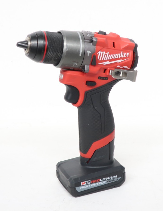 Milwaukee 3404-20 M12 FUEL 1/2″ Hammer Drill Driver w/ XC5.0 Battery