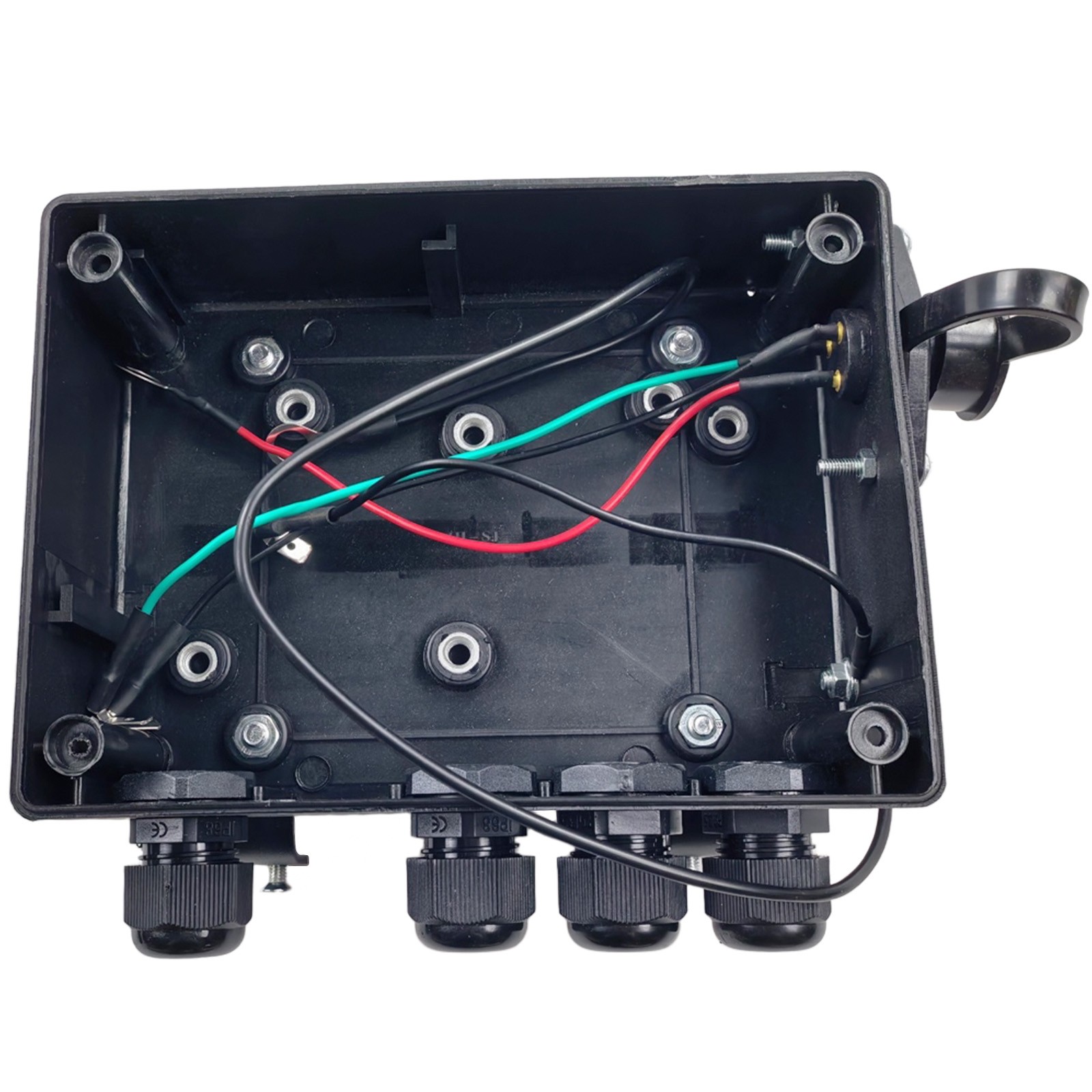 12V 8000lb Winch Solenoid Contactor Relay kit w/Control Box 4 Pre-Wired Cables