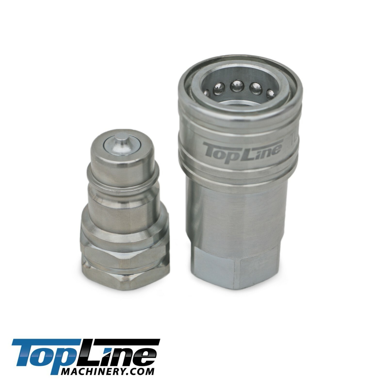 TL34 3/8″ NPT Thread Hydraulic Quick Connect Coupler Set 3/8” Body Ag ISO 5675