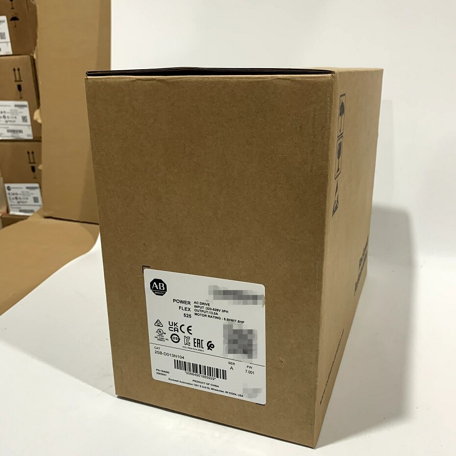 AB 25B-D013N104 PowerFlex 525 AB 25B-D013N104 AC Drive 25BD013N104 NEW 1PCS