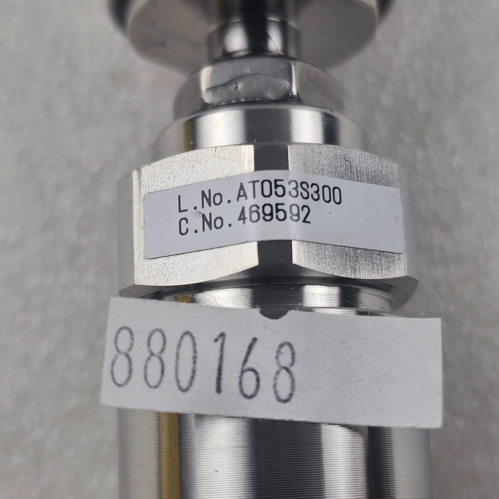 Fujikin Incorporated O.P. 0.5~0.6MPa TYPE N.C. / FUJIKIN 316L-P / AT053S300