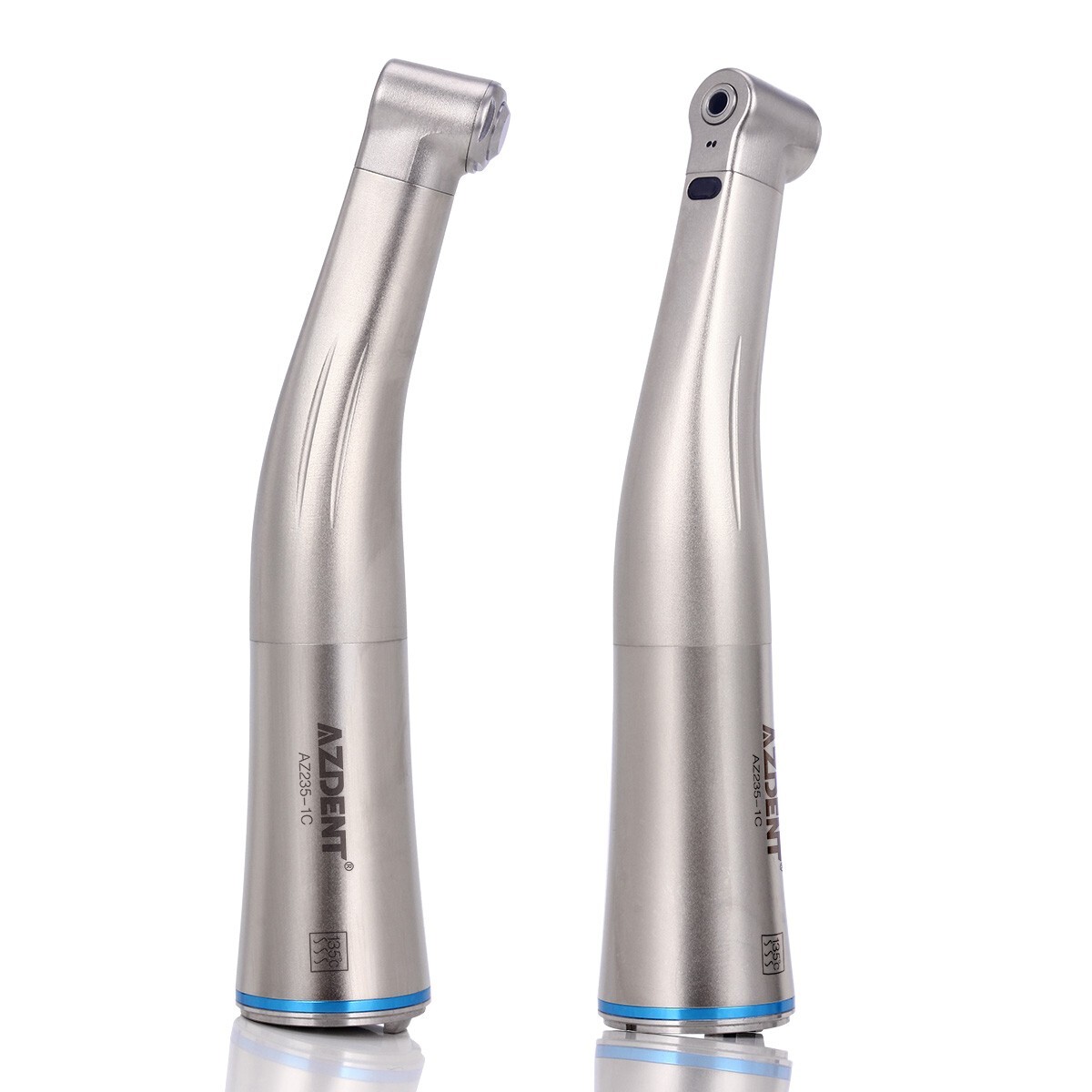 AZDENT Dental Surgical 1:1 Electric LED Low Speed Contra Angle Handpiece USA