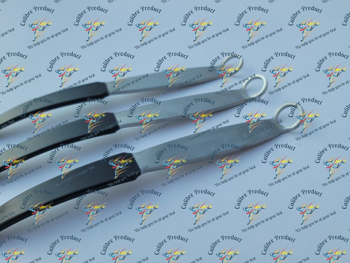 3Pcs PCL Standard Ligament Coated Insulated Retractor Tibia Knee Orthopedic