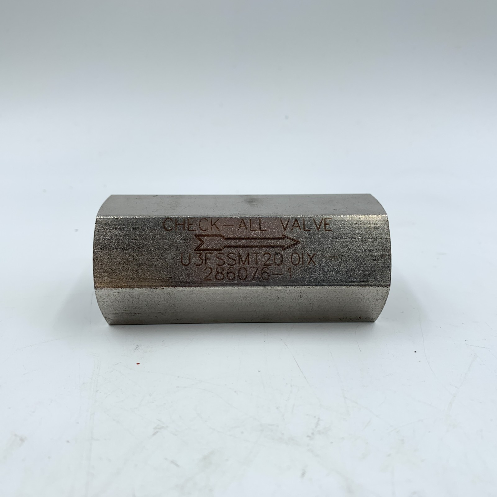Check-All Valve U3 Series 3/4″ U3FSSMT20.0IX 316 Stainless Steel