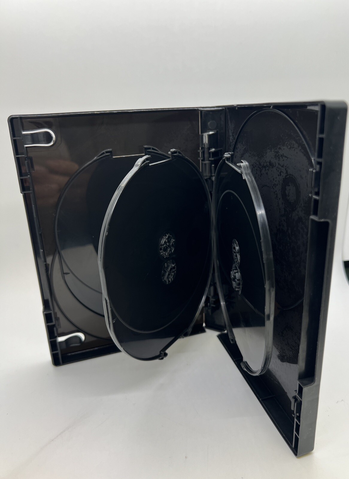 SALE! 3 PCS NEW 25MM 6 DISC DVD CASE, BLACK, DVD-B25M-0T6X