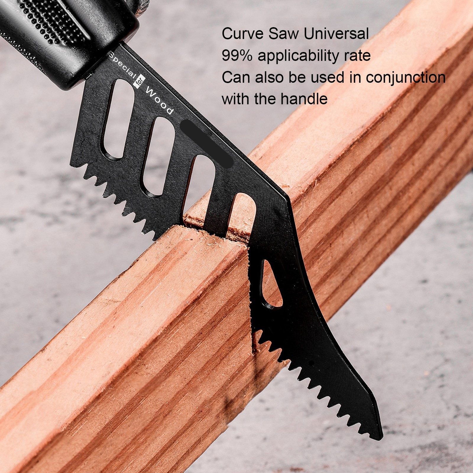 5 Pcs Flush Cutting Jigsaw Blade High Carbon Steel Irregular Curve Saw Blad Fit