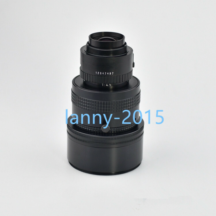 1PC used LINOS Apo-Rodagon D 2X 75mm / 4.5 line scan lens with M72 focusing tube