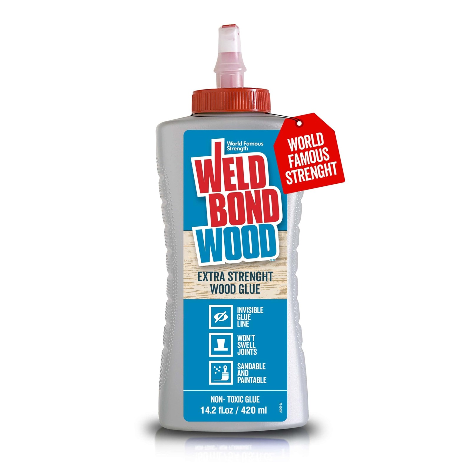 Extra Strength Wood Glue for Woodworking, Furniture Repair & DIY Projects – N…