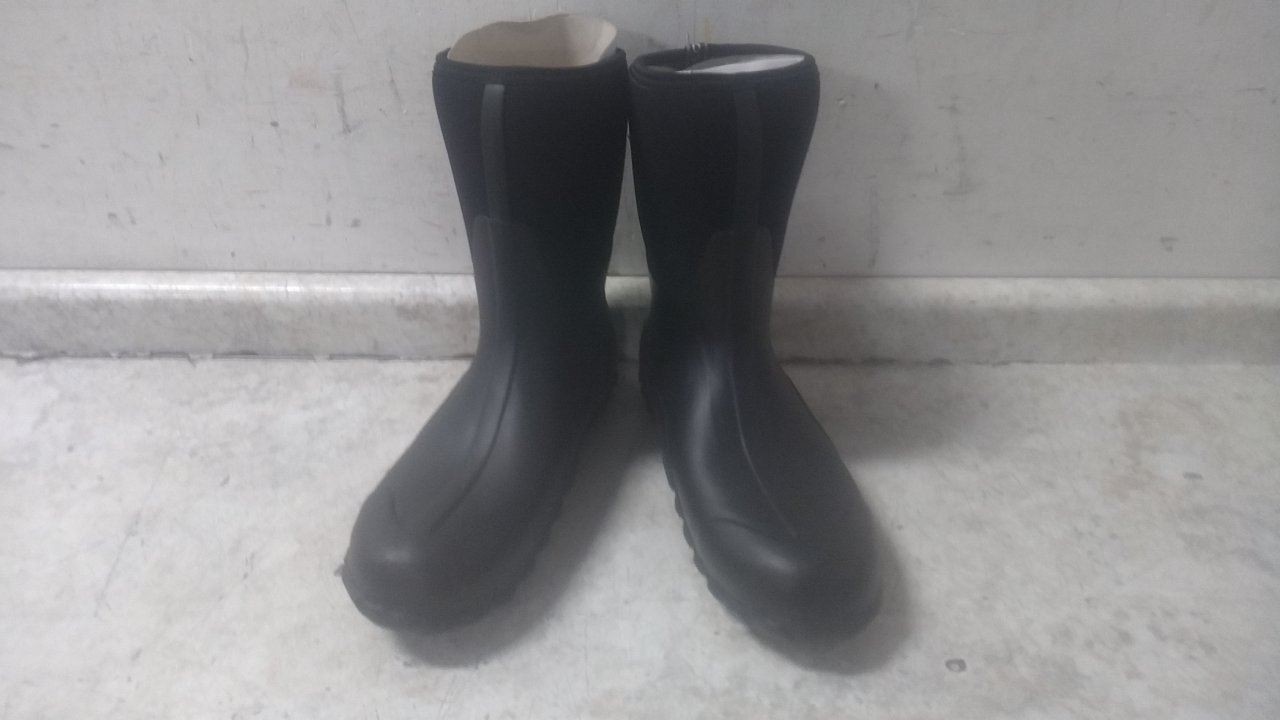 Bogs Footwear BOGS6114219 Size 19 Men’s Black Waterproof Rubber Boots (BW)
