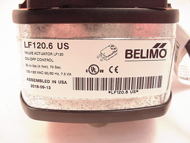 Belimo LF120 US 1/2″ CV=16 Actuator B216B+LF120 US Ships on the Same Day