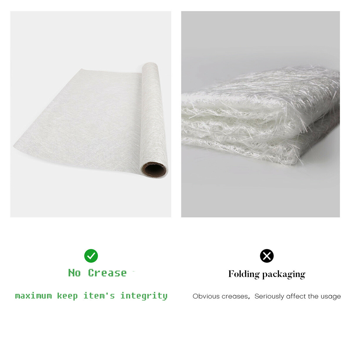 300gsm Glass Wool Chopped Strand Mat Roll 1.5 oz x 41″ Inch 33 FEET LONG 11 YARD