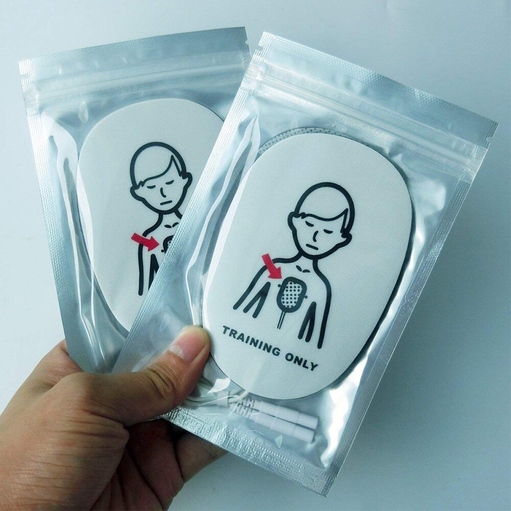 20 Pieces AED Training Device Patches First Aid Training Replacement Child Pads