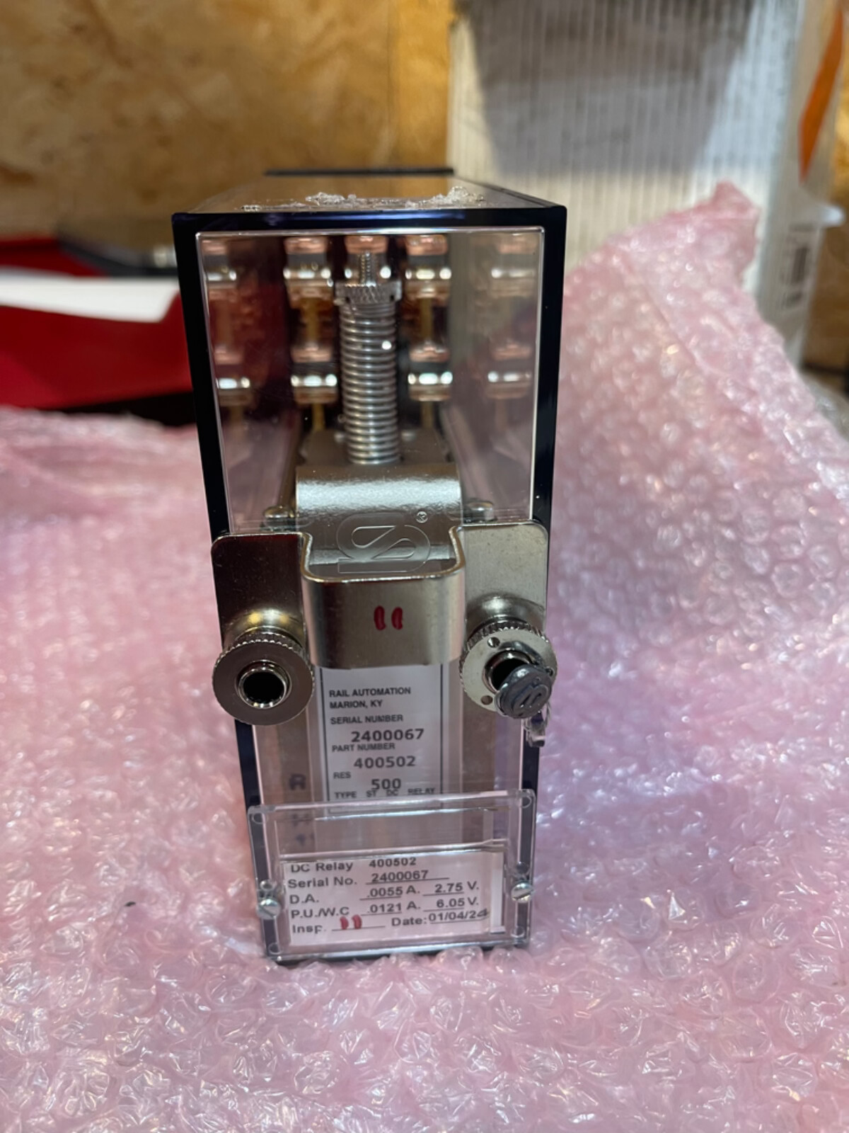 SIEMENS NYK: 400502 RELAY, TYPE ‘ST1’, NEUTRAL, REGULAR RELEASE, (R2)