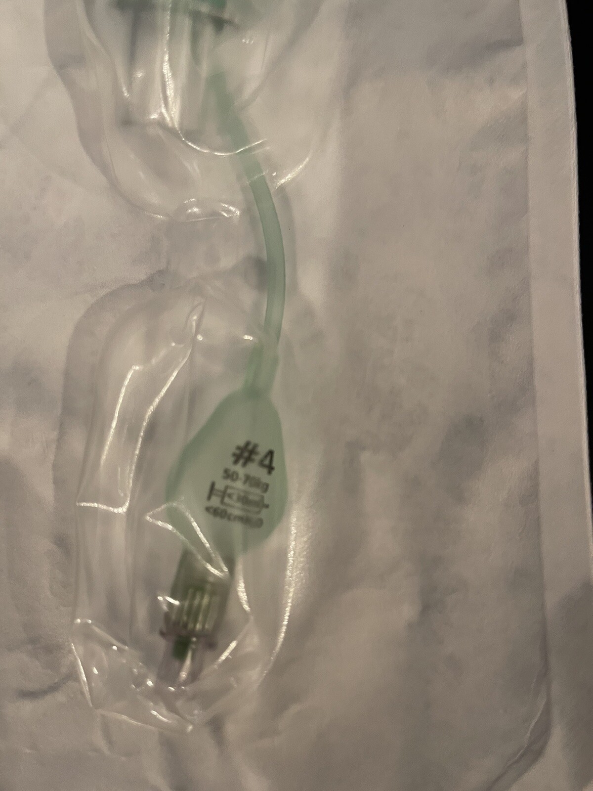 Ambu AuraStraight Single Use Laryngeal Mask Adult Size 4, EXP 2026/07