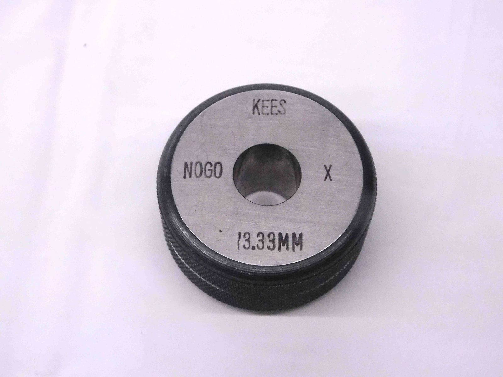 13.330 CL X MASTER PLAIN BORE RING GAGE 13.000 +.330 OVERSIZE 13 mm .5248 13.33