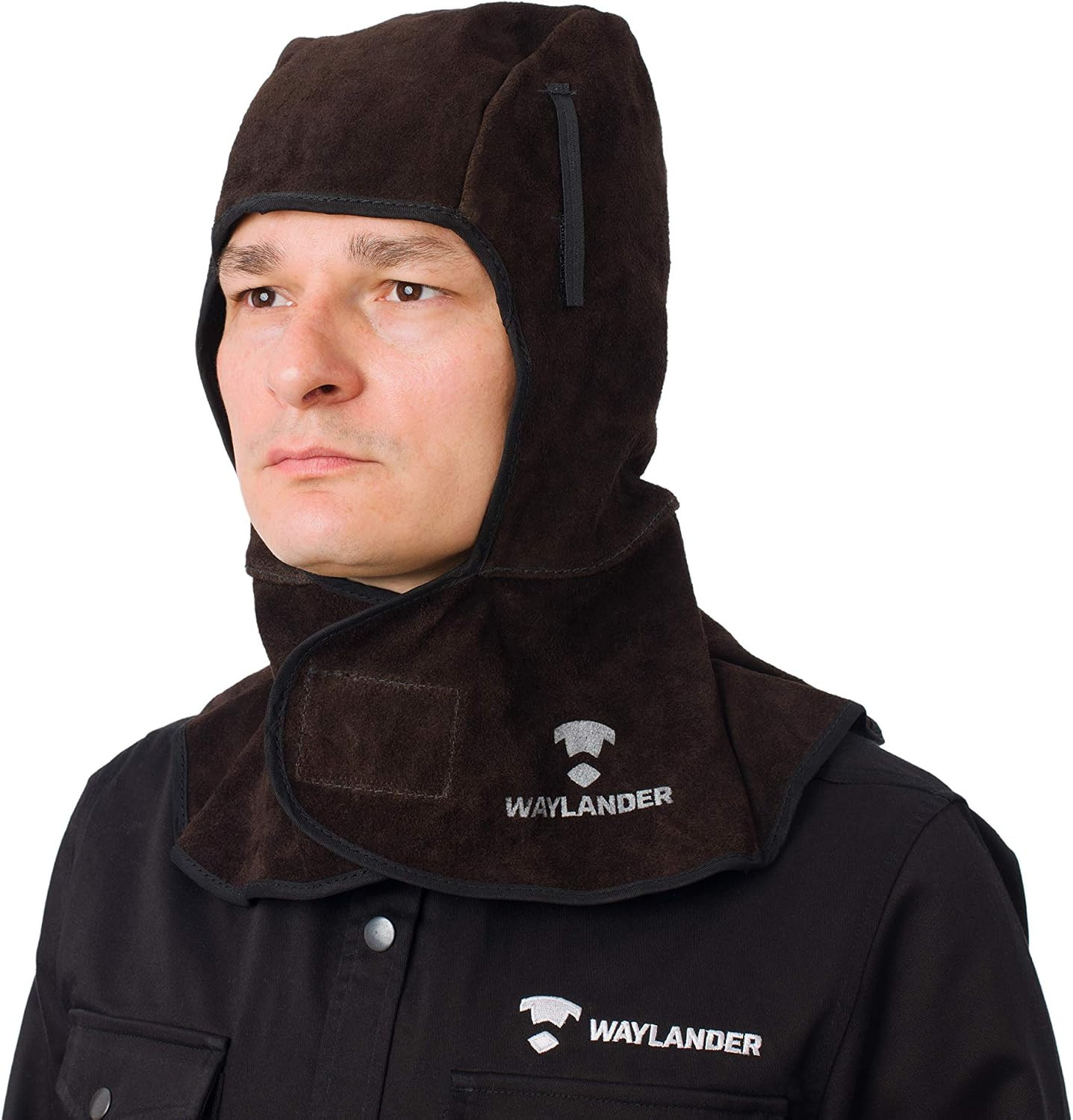 Leather Welding Hood – Flame Retardant Split Leather Cowhide Welding