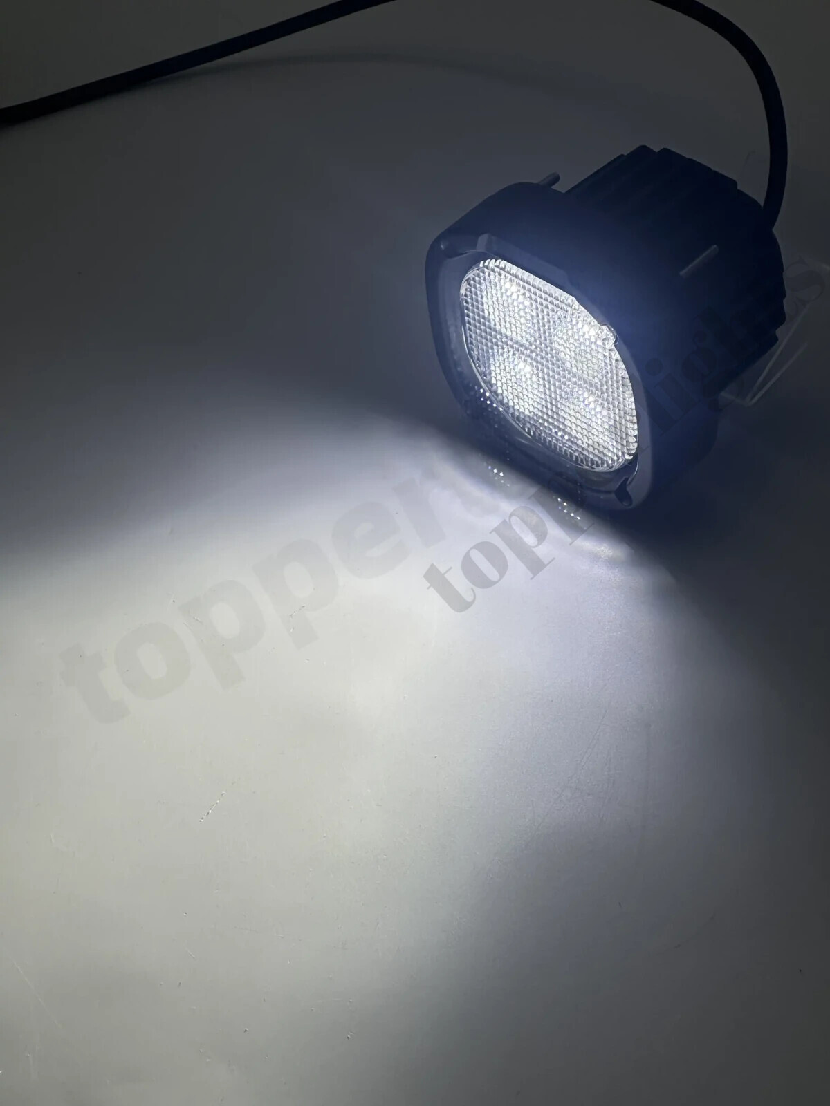 4X LED Headlight For AT352538 John Deere 333G 323D 333D 333E 332G 320G 324G 331G
