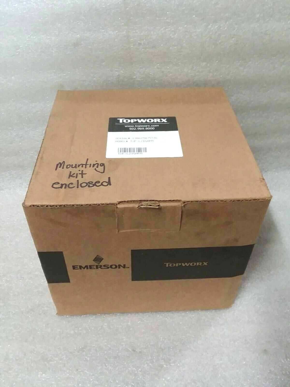 TopWorx TXP-L21GNPM Emerson Explosion Proof Switch Mounting Kit Included