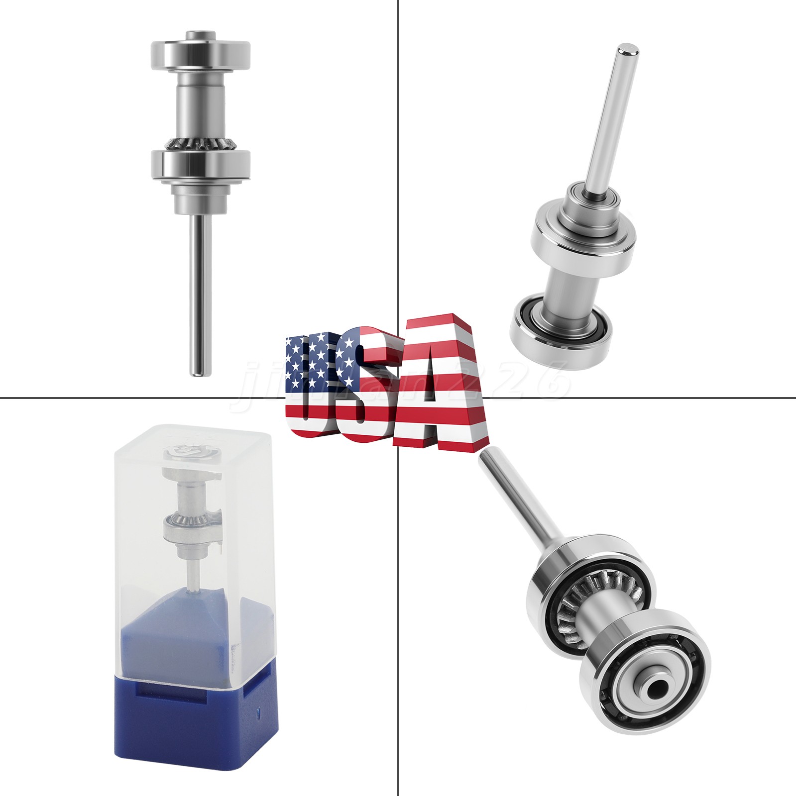 5*Dental Replaced Cartridge Turbine Rotor for ABDENT 1:5 LED HighSpeed Handpiece