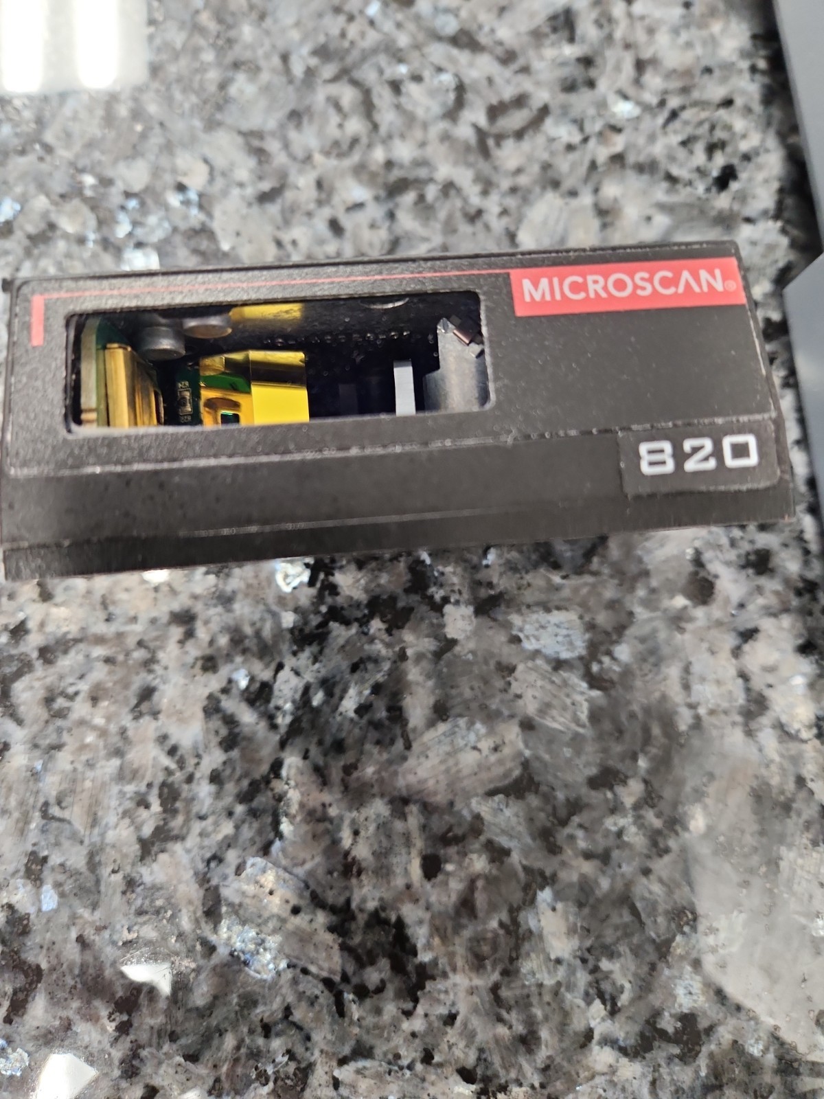 Untested Microscan 820 Industrial Barcode Scanner