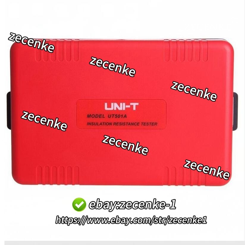 UNI-T Digital Megger Insulation Resistance Tester Voltmeter 100V-1KV 5GΩ UT501A