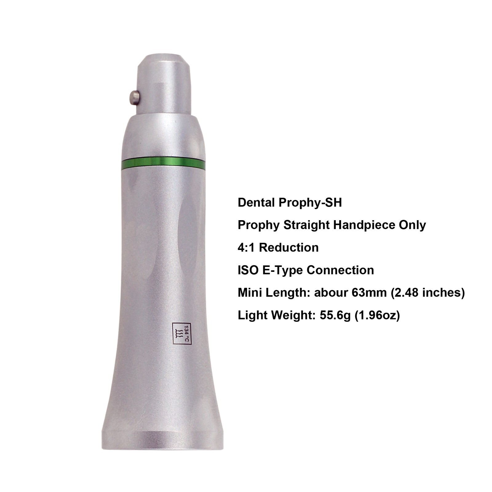 Dental Prophy Handpiece 4:1 1:1 Straight Nose Cone Air Motor 4 Hole NSK HP-44M
