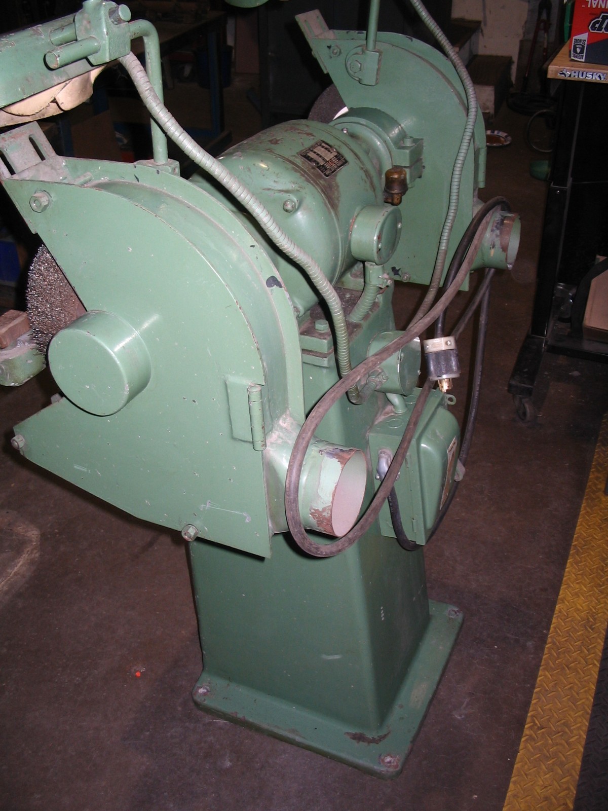 Hammond Double End Pedestal Grinder