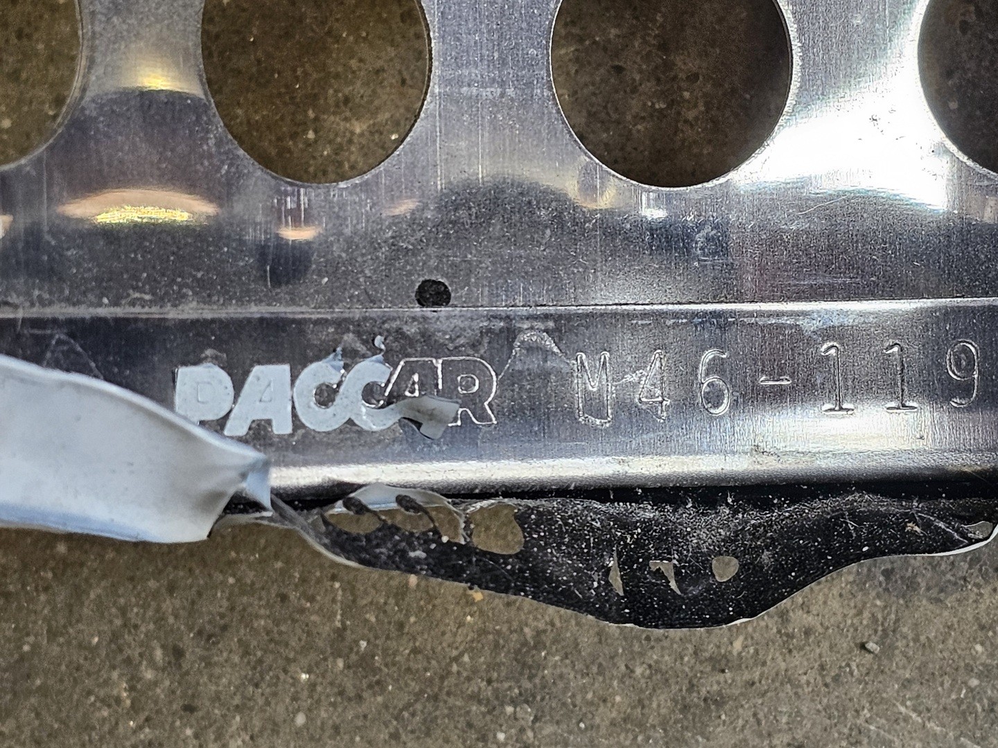 SURPLUS NEW PACCAR M46-1197 Exhaust Shield – Parts & Components