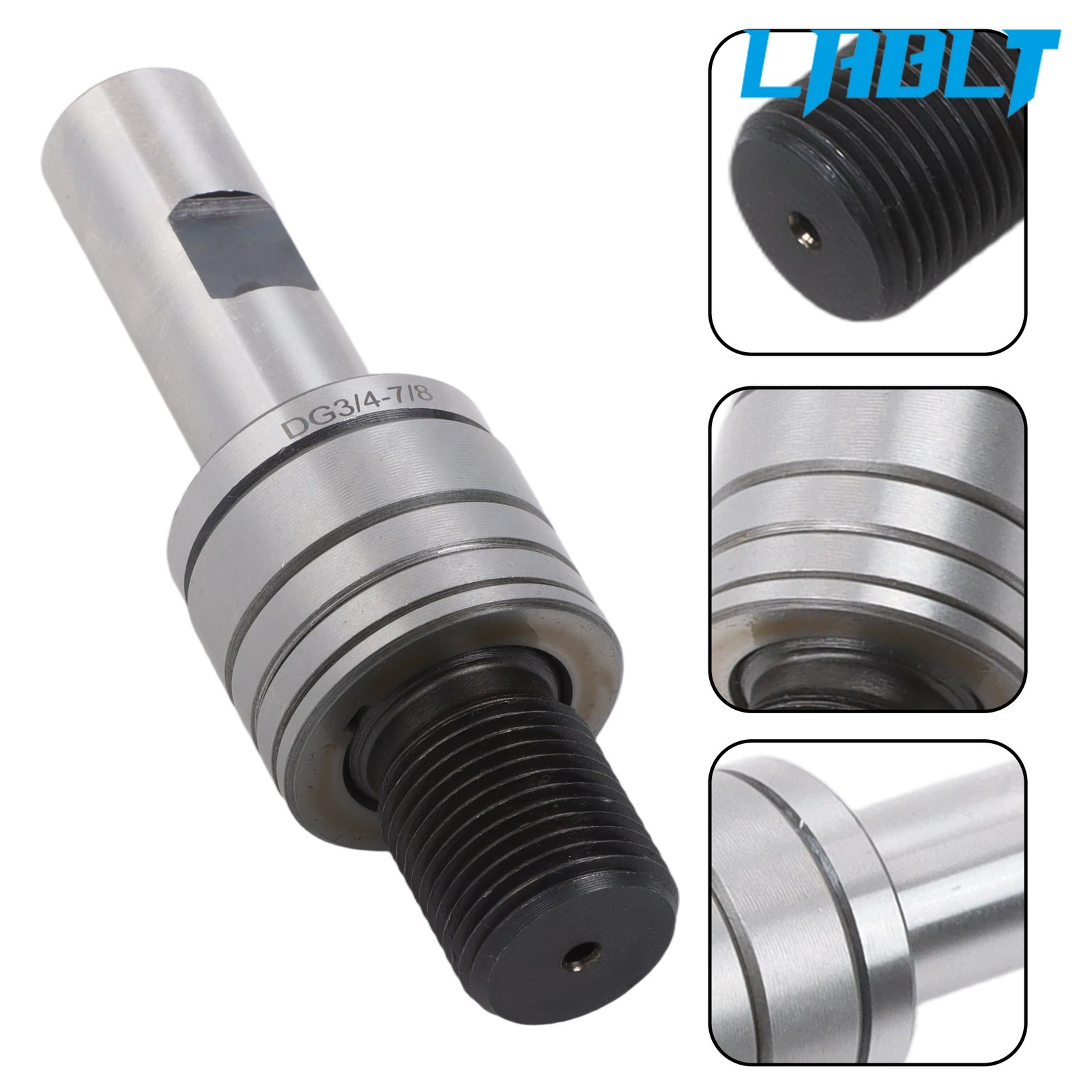 LABLT 40Cr steel Hardened 3/4″ Straight Shank 7/8″ Stub Milling Machine Arbor