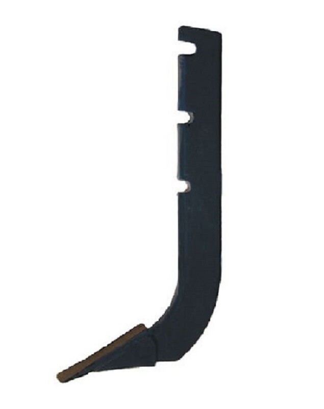 2 of 18″ x 2.50″ x 0.75″ Box Blade Shanks & Point w/ 3 Half Slots on Front 49686