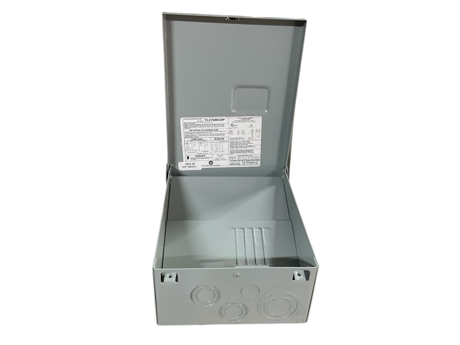 GE 70 Amp Main Lug 2 Spaces 4 Circuits TL270RCUP