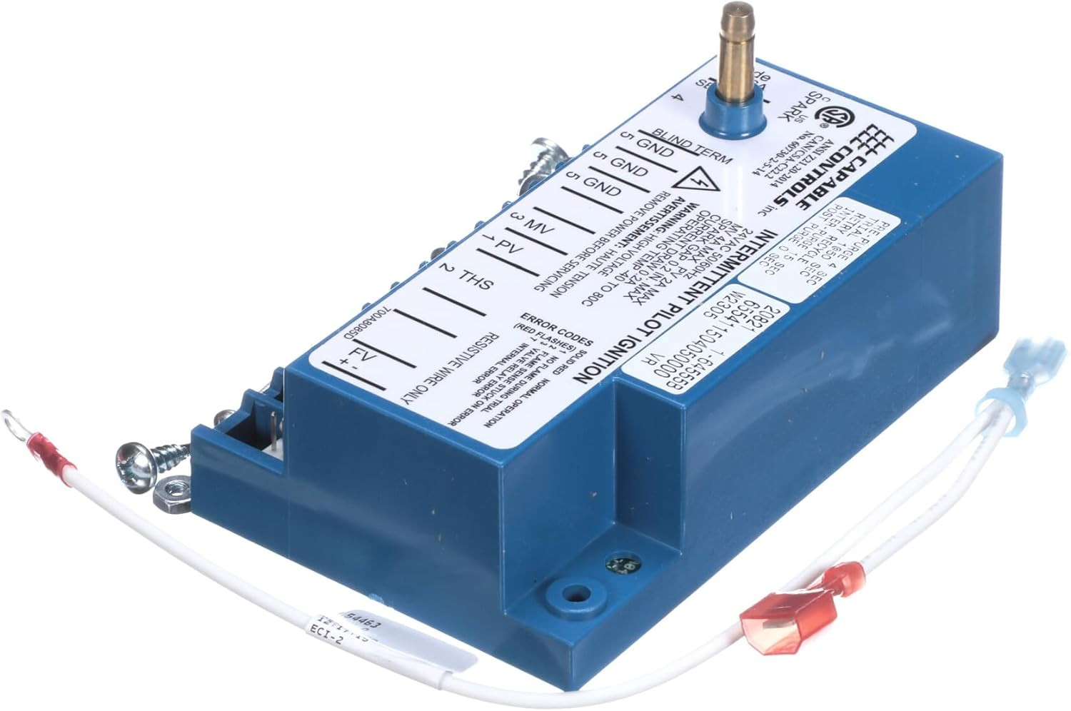 Liquid Propane Spark Box Assembly with Screws – Model 20348