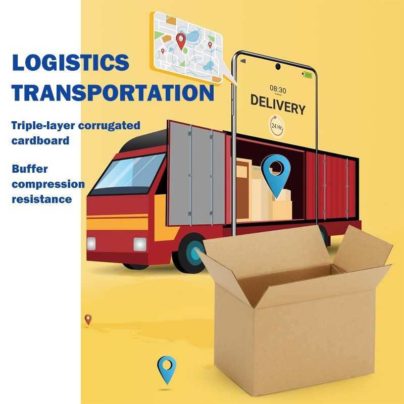 25-pack small shipping cardboard boxes (6x4x3.5 inches), suitable for mailing