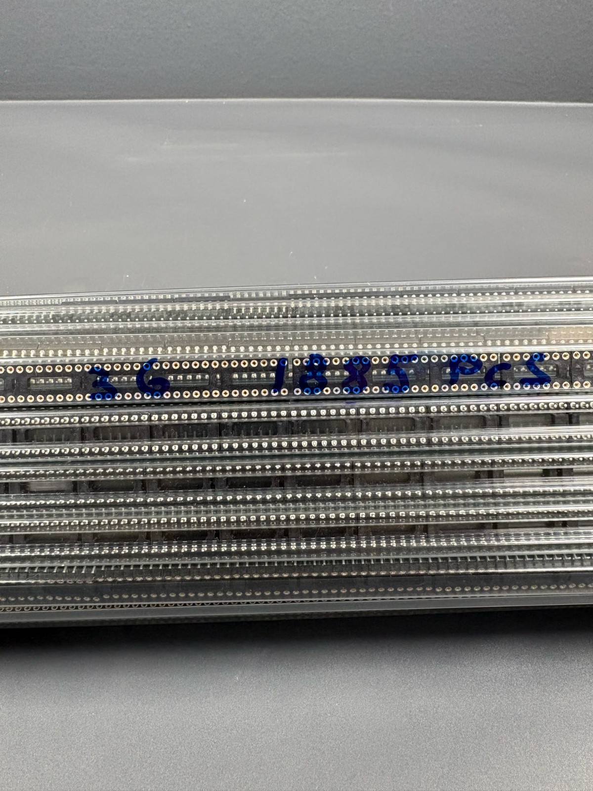 500 pcs 16 Pin DIP IC Sockets Gold Plated Through Hole PCB Socket Adapters