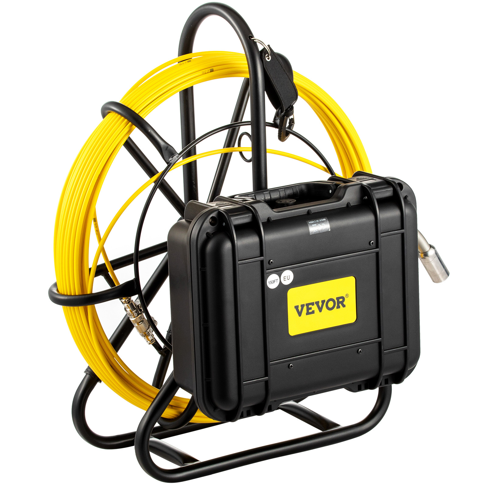 VEVOR Sewer Camera Pipe Inspection Camera 150FT 9-Inch LCD Monitor Pipe Camera