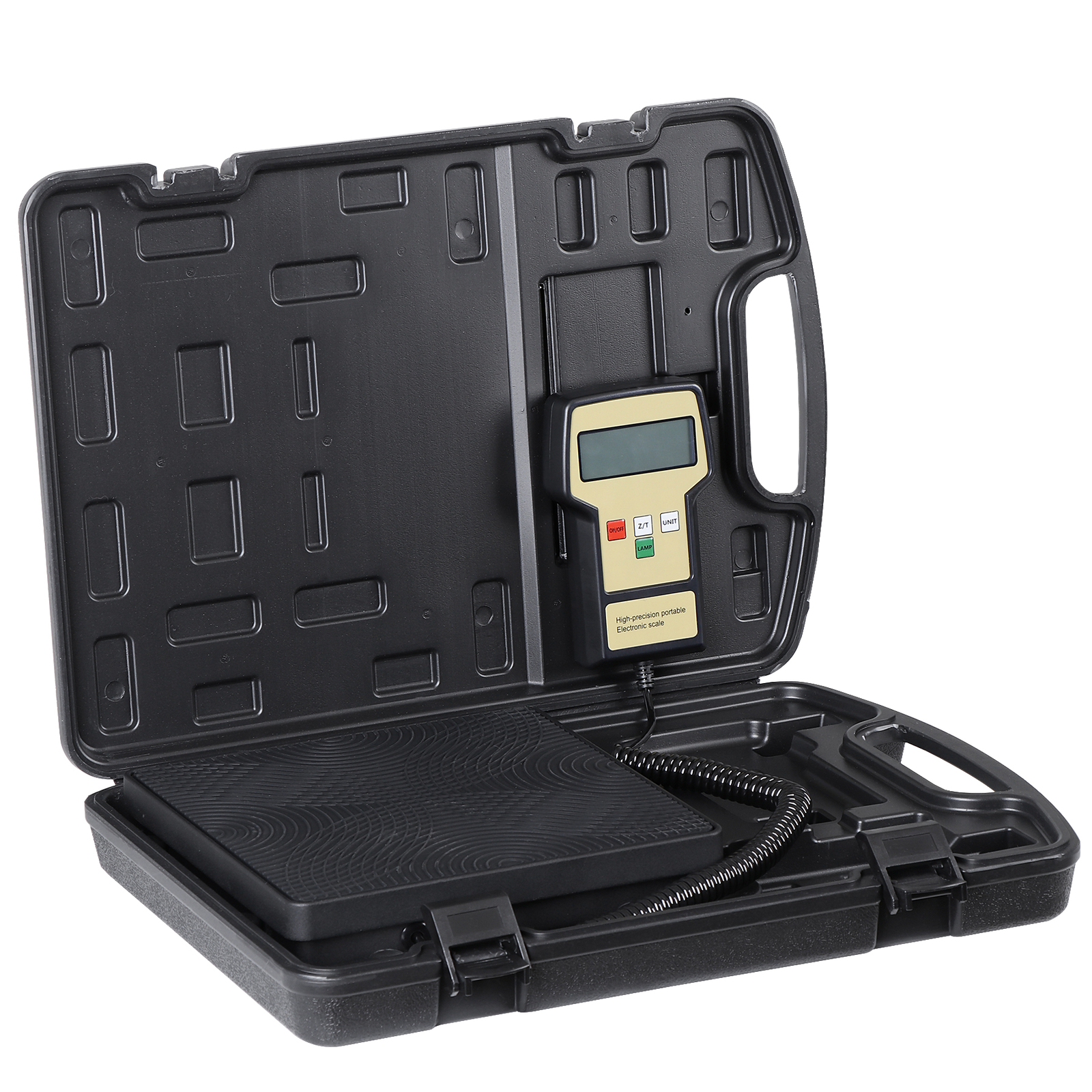 Electronic Digital Refrigerant Charging Weight Scale with Case for HVAC 220LB