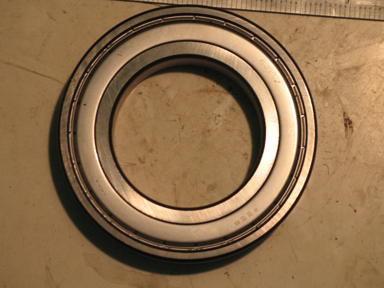 NIB PEER 6215-ZZD-C3 BALL BEARING 75 X 130 X 25MM DOUBLE SHIELD P6312