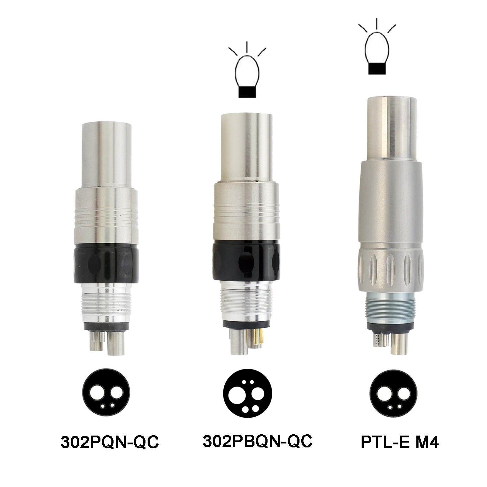 BEING High Speed Handpiece Turbine Dental Fiber Optic NSK Phatelus LED Coupler