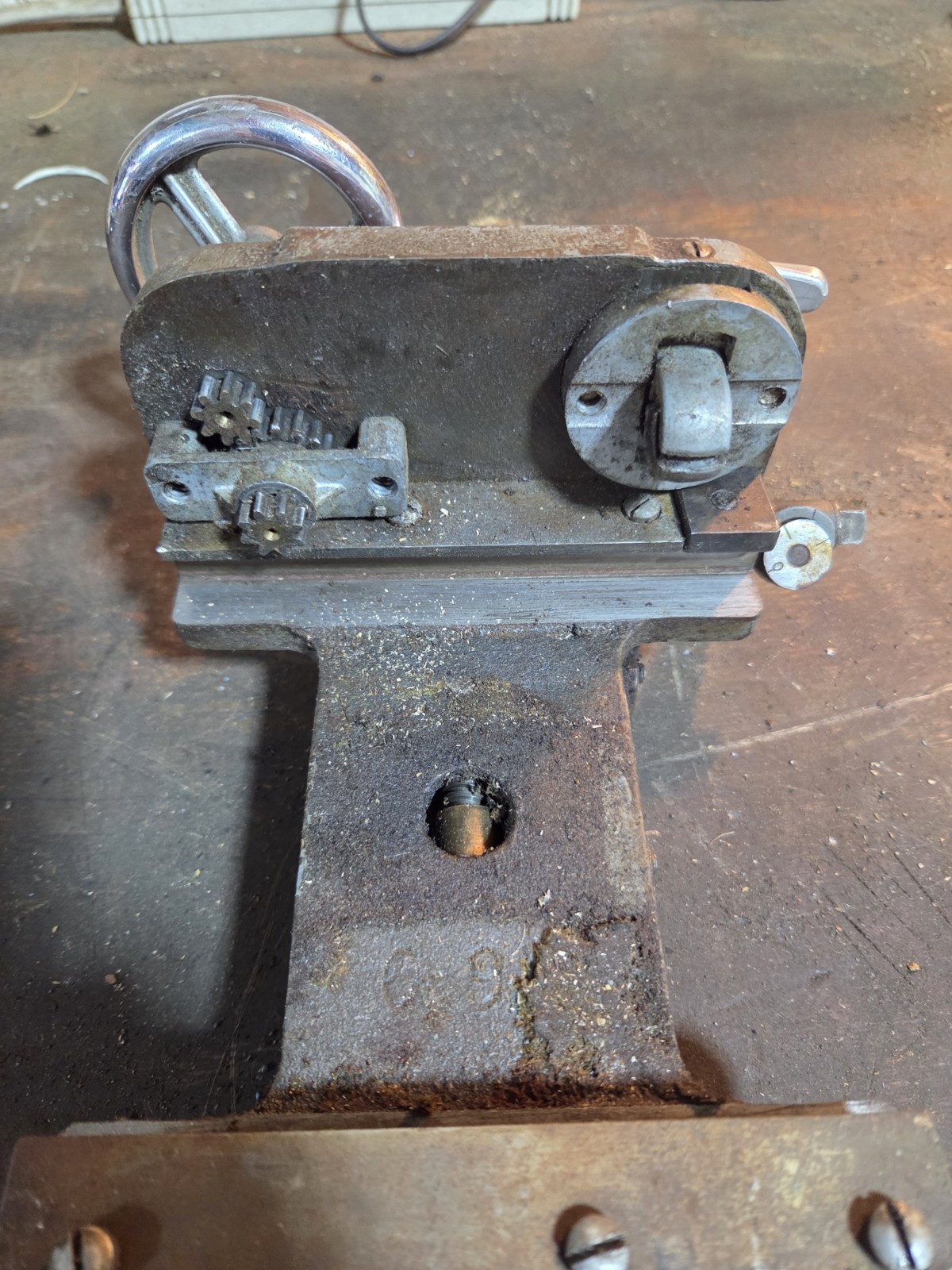 Atlas 618 Metal Lathe CARRIAGE ASSEMBLY M6-9 Has Damage See Details & Pics