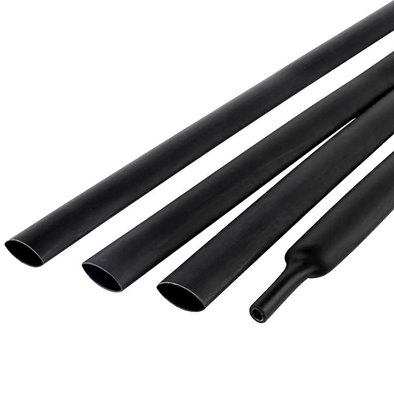 2:1 3:1 4:1 Heat Shrink Tubing / Sleeve Ø 0.6 – 210 mm Black Heat Shrink Tubing
