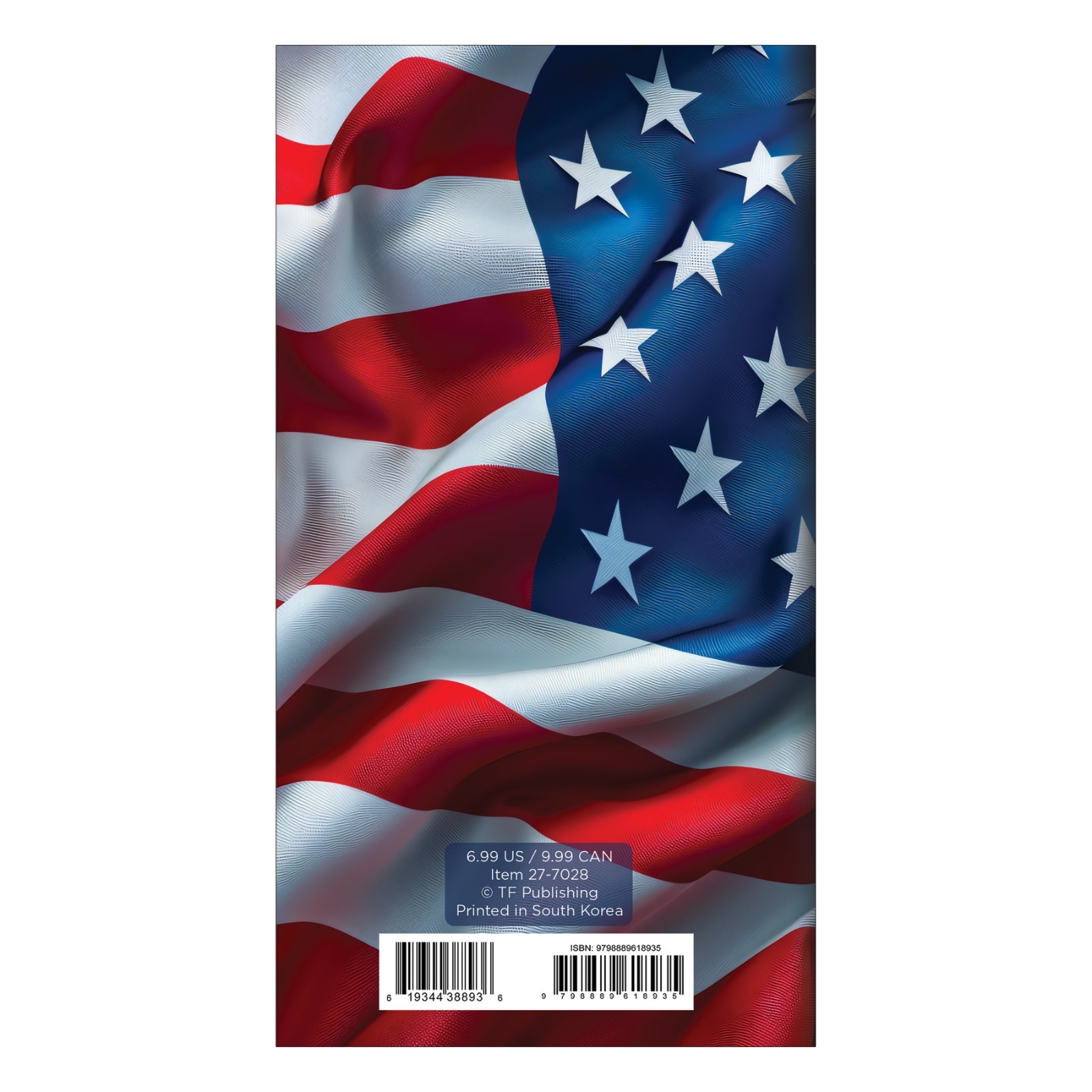 2027-2028 Flag Small Monthly Pocket Planner